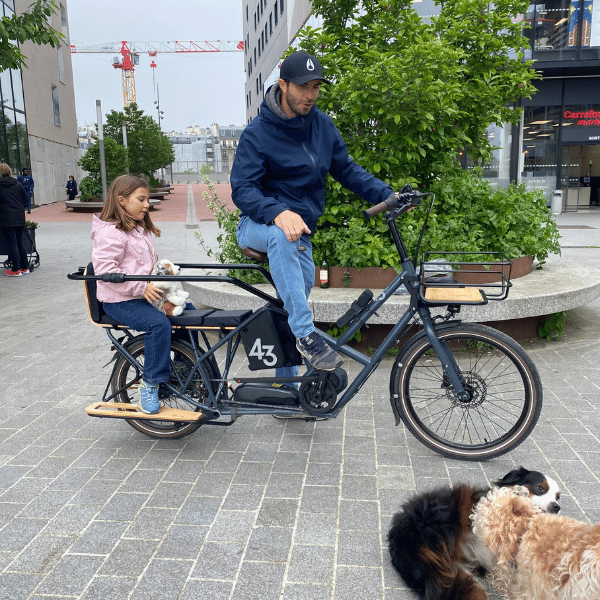 Visitez Paris en Famille en vélo cargo