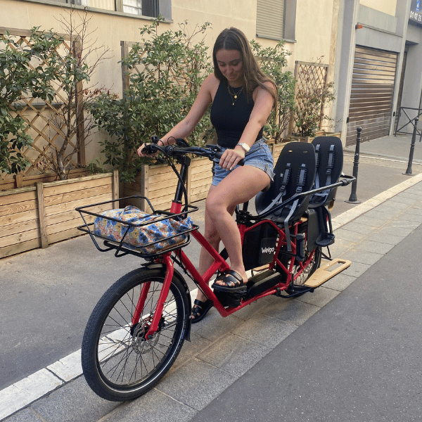 Paris en vélo longtail avec vos enfants