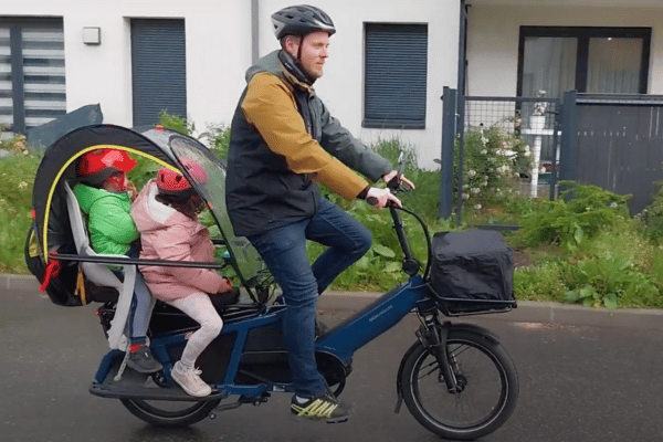 Bâche de pluie pour vélo Cargo