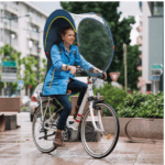 Bâche de pluie pour vélo cargo