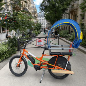 Tente de pluie pour vélo longtail et Cargo - Bub-up by Rainjoy