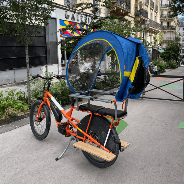 Tente de pluie pour vélo longtail et Cargo - Bub-up by Rainjoy – Image 2