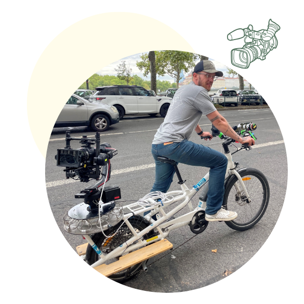 Loue matériel cinéma vélo