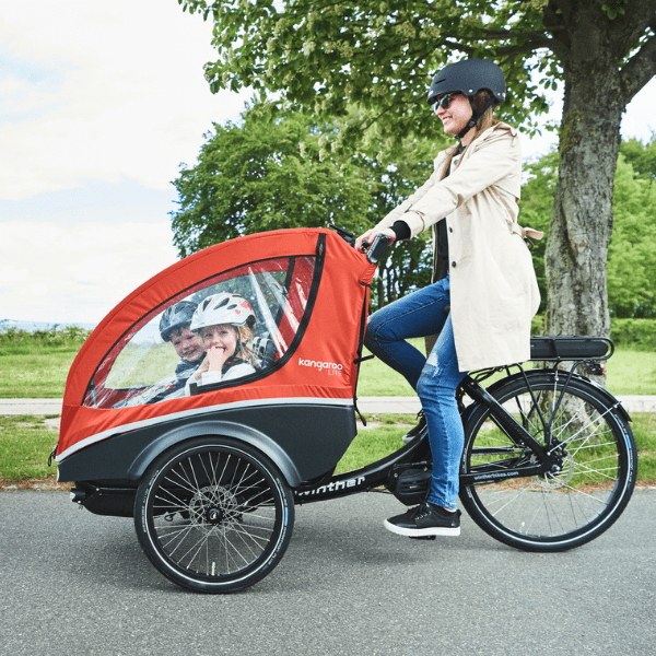 Rental family bike in Paris
