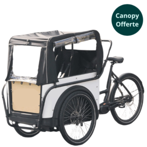 Vélo cargo triporteur électrique - 4 places - Royal Cargo Bike